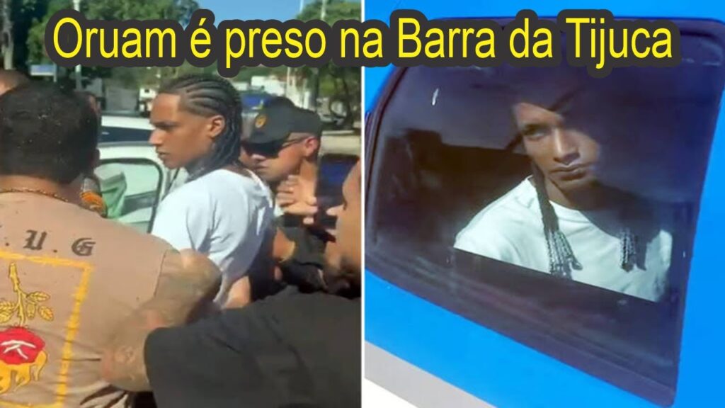 Oruam é preso na Barra da Tijuca por manobras perigosas no trânsito